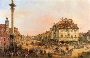 Bernardo Bellotto Cracow Suburb as seen from the Cracow Gate. Germany oil painting artist